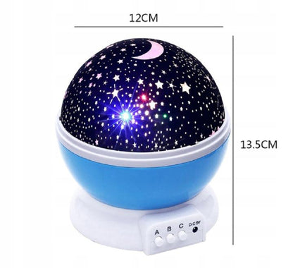 Lampe Projecteur Étoiles 360°