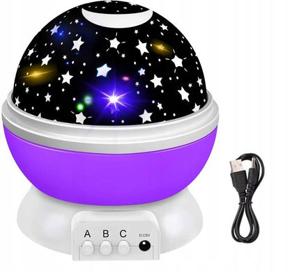 Lampe Projecteur Étoiles 360°