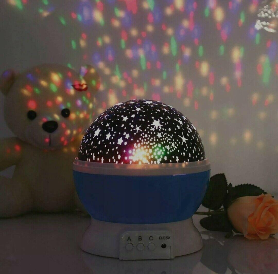 Lampe Projecteur Étoiles 360°