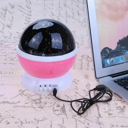 Lampe Projecteur Étoiles 360°