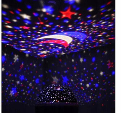 Lampe Projecteur Étoiles 360°