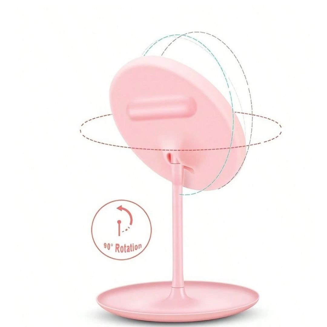 Miroir de Maquillage LED Tricolore