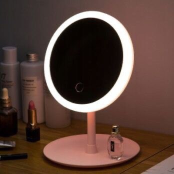 Miroir de Maquillage LED Tricolore